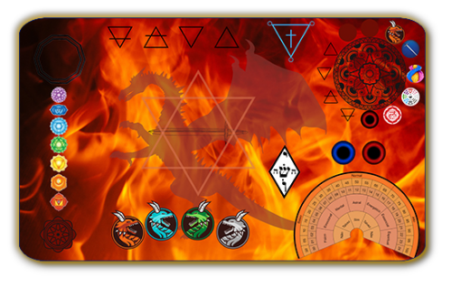 Consulta de mesa radionica dos dragões elementais, presencial em Lisboa ou á distância.