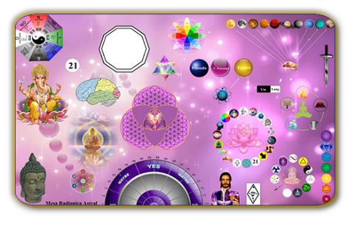 Terapia com mesa radionica astral á distancia ou presencial